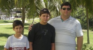 Meus Filhos Rodrigo, Rafael e eu