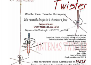 Antena Twister 6 Metros